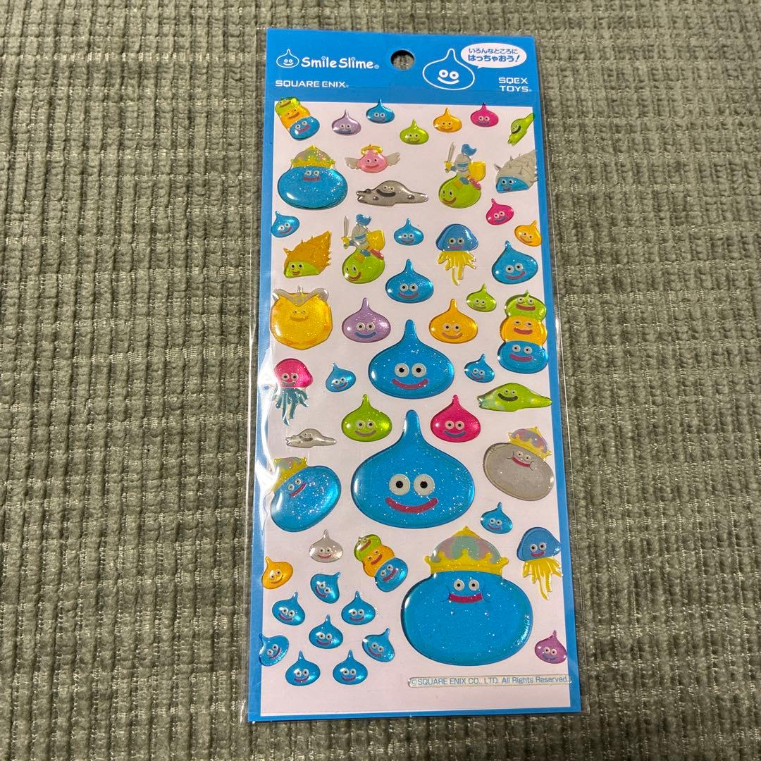 ドラゴンクエスト キャラクターシール 5シートセット ぷくっと ぷっくり 希少