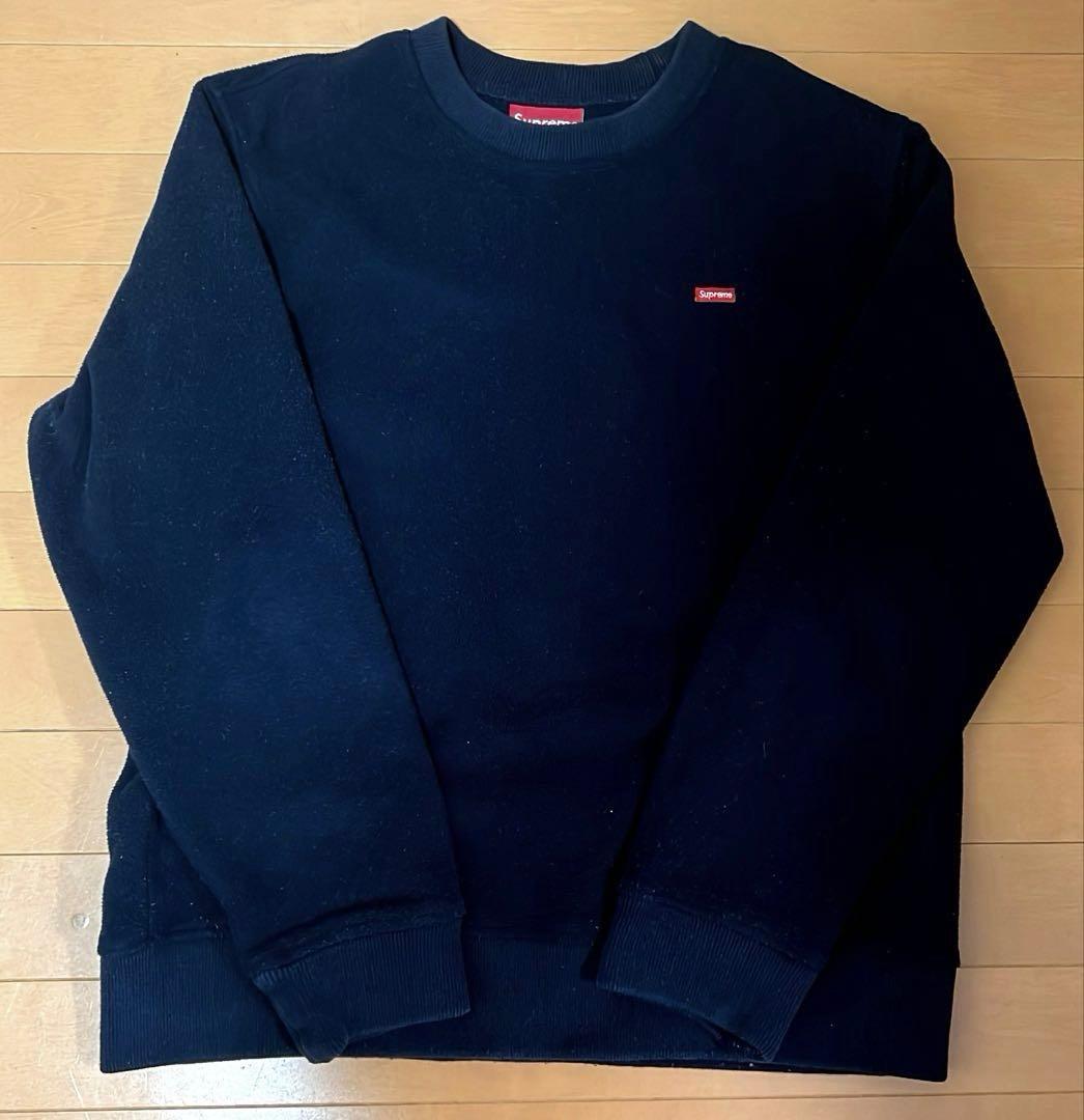 h*y様 supreme polartec small box crewneck