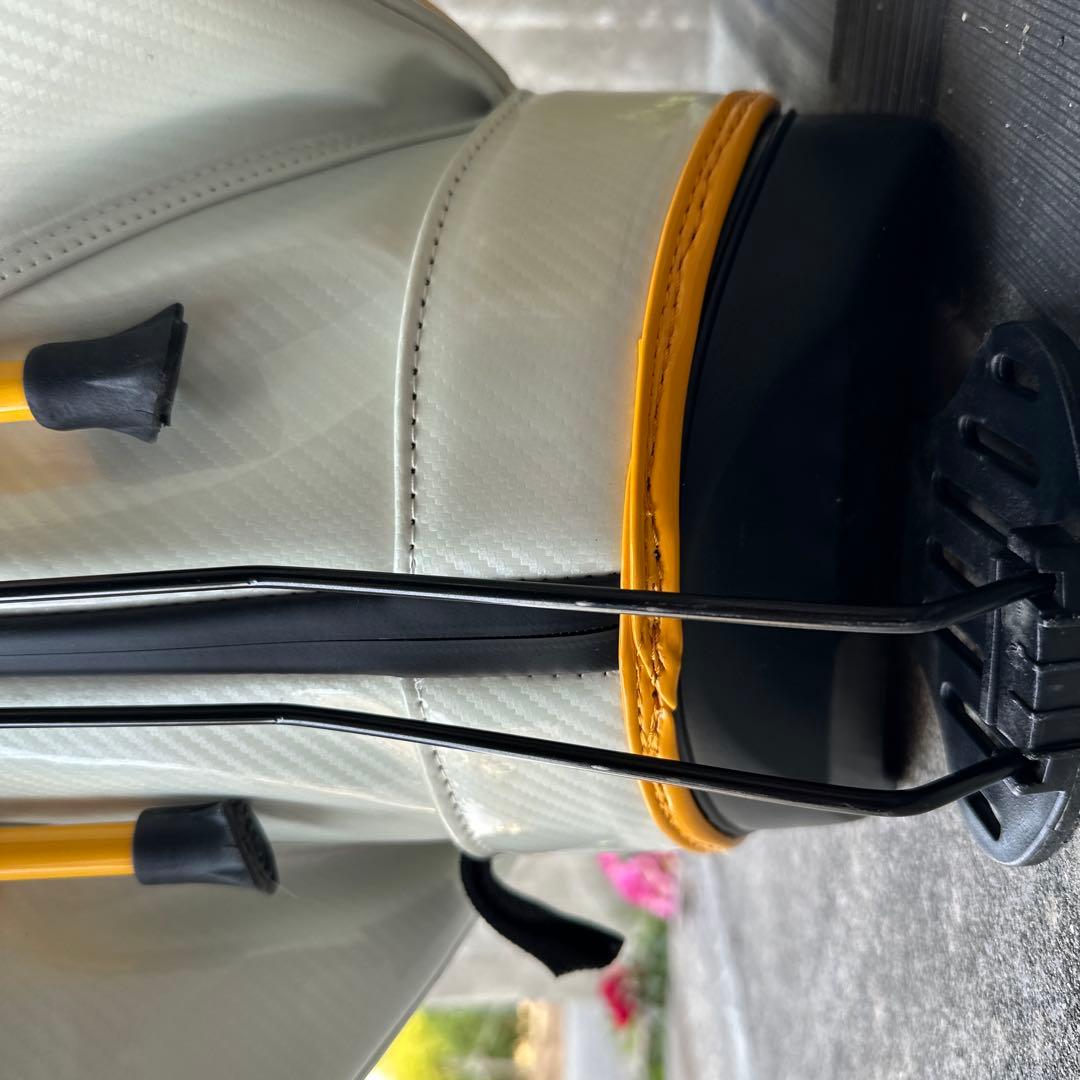 HONMA キャディバッグ ホワイト/イエロー