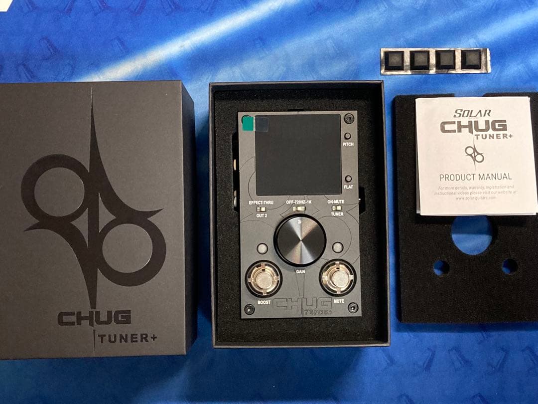 SOLAR GUITARS ( ソーラーギターズ ) CHUG TUNER+