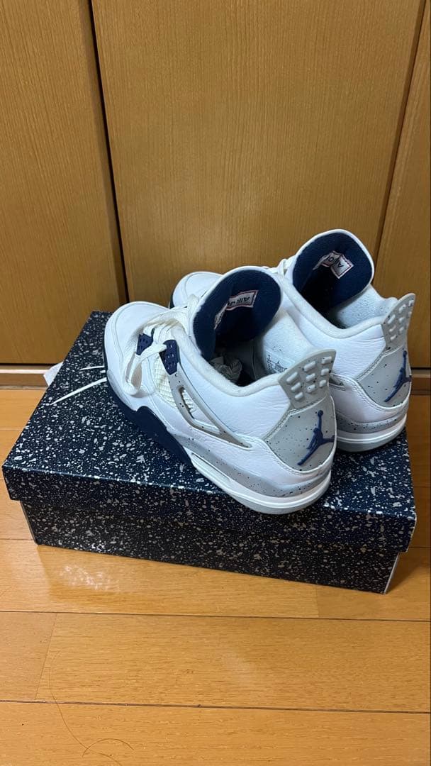 シューズ(男性用) Air Jordan 4 MidnightNavy