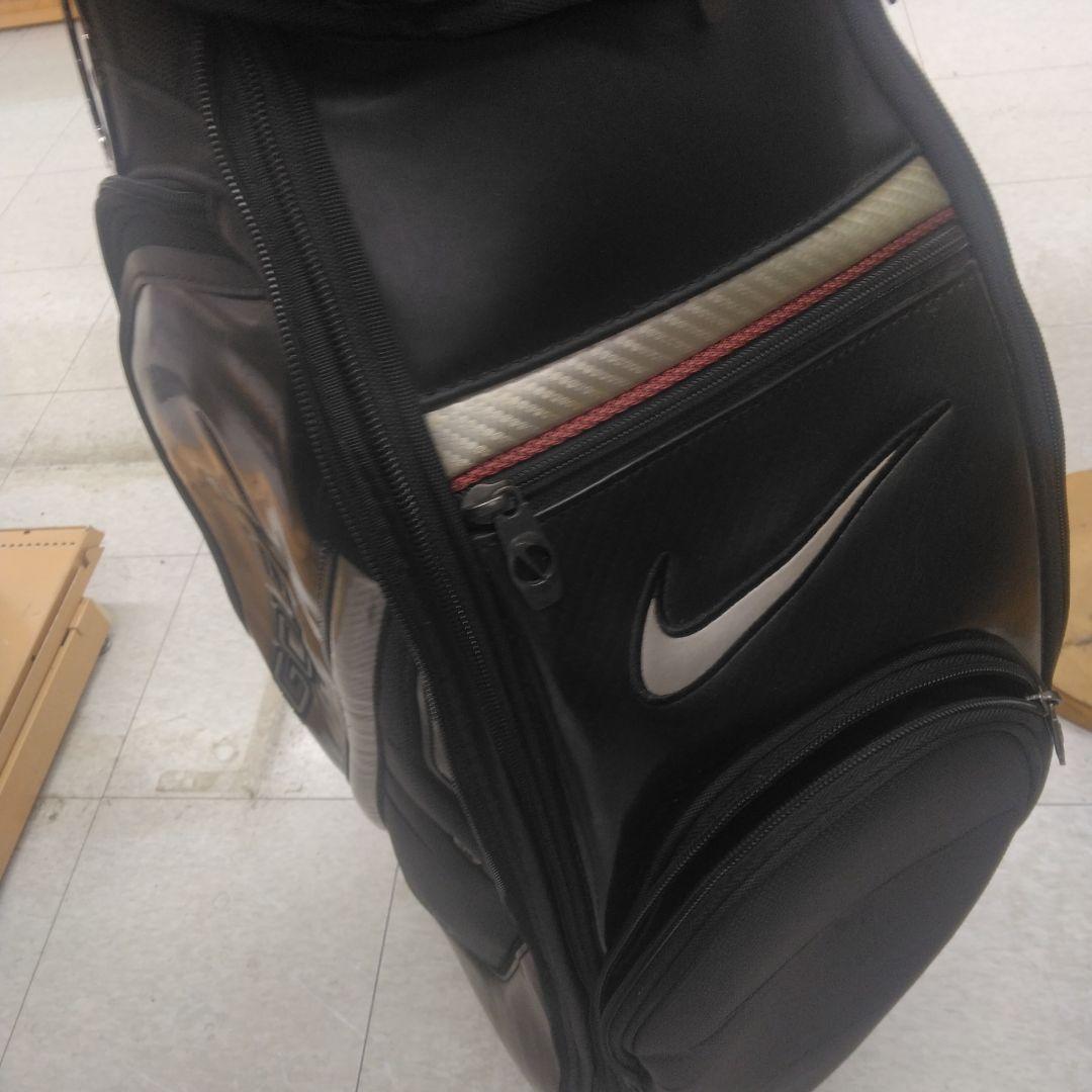 NIKE ナイキゴルフ　9型　キャディバッグ　ブラック　フード付き