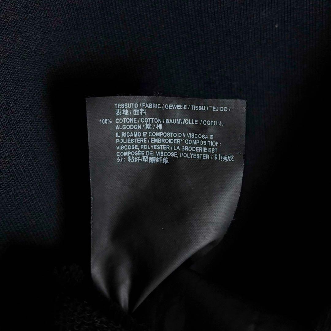 372【未使用級】バレンシアガ☆刺繍ロゴ入りスウェット Homme 17AW