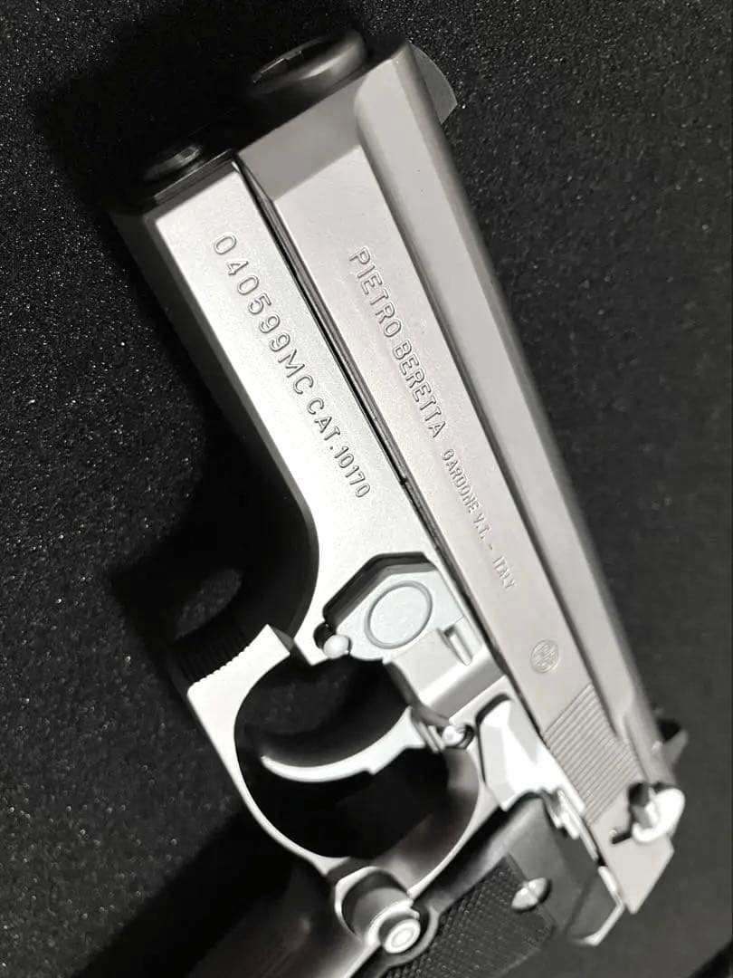 WA ウェスタンアームズ　クーガーF M8045 INOX シルバー　ガスガン