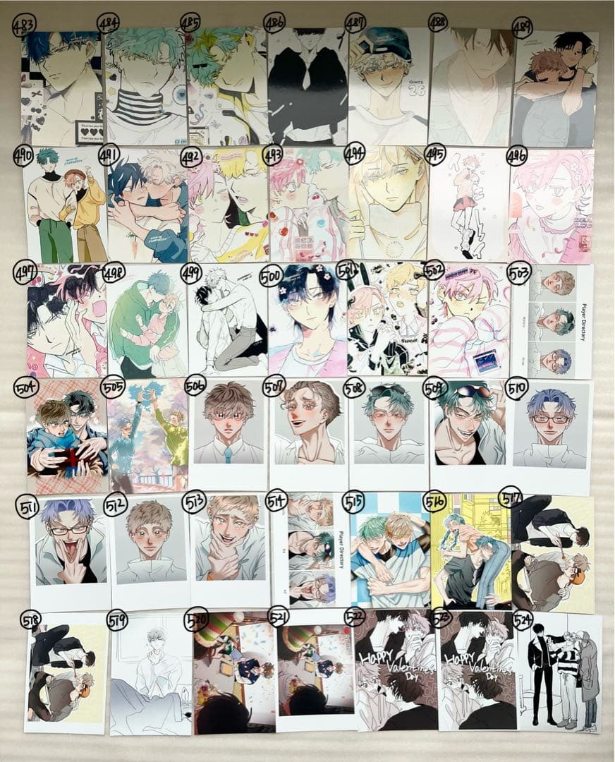 BL ネップリまとめ売り　400枚以上　バラ売り⭕️