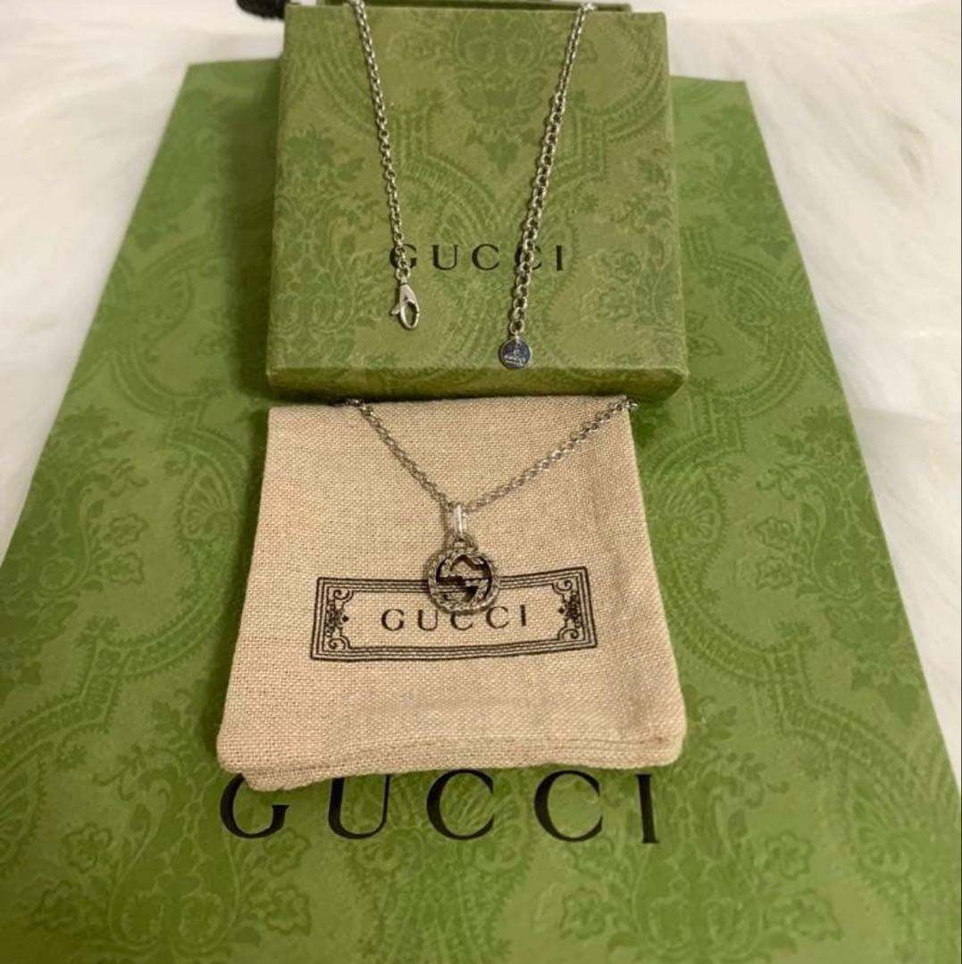 GUCCI ネックレス　紙袋付き
