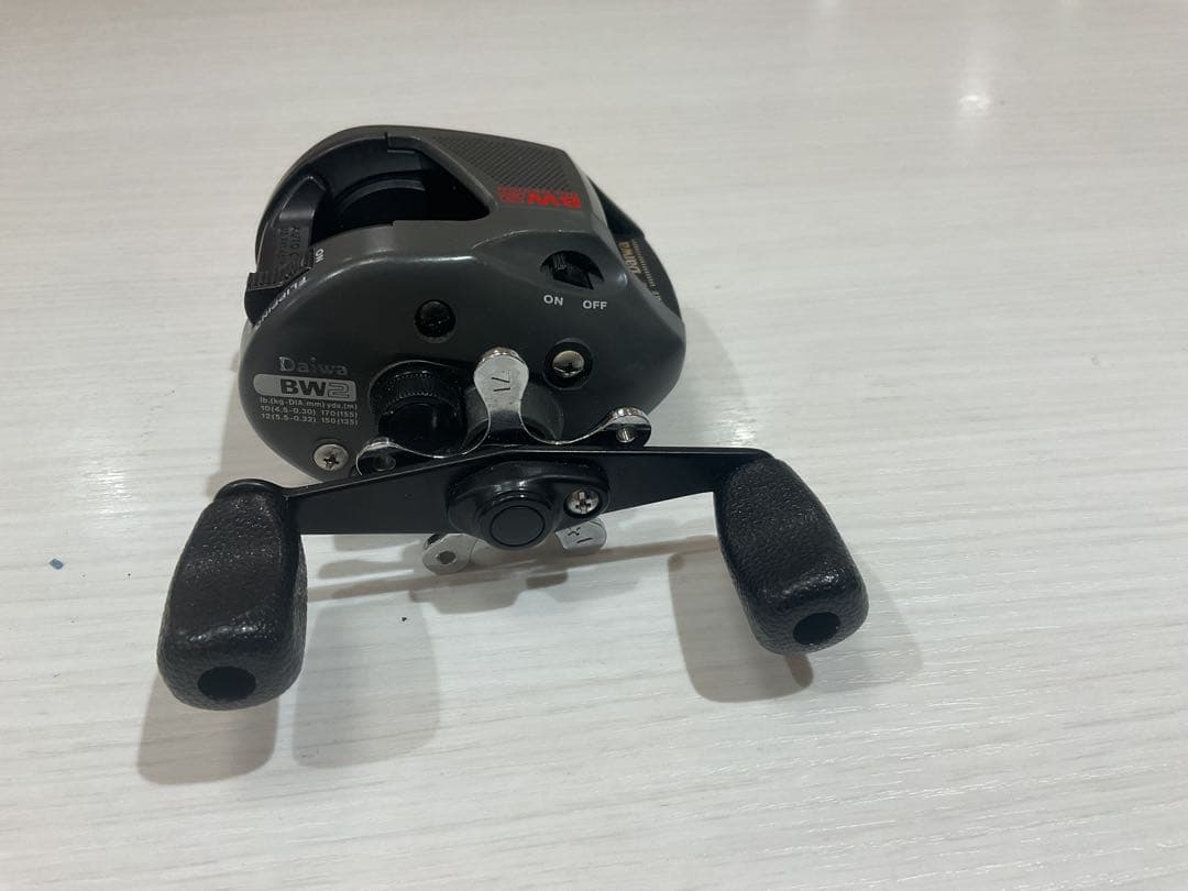 ミッチェル308左ハンドルモデルとハンドルパーツ　ハンドルシャフト