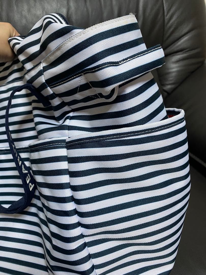 【美品】 パーリーゲイツ ボストンバッグ　ボーダー柄　PEARLY GATES