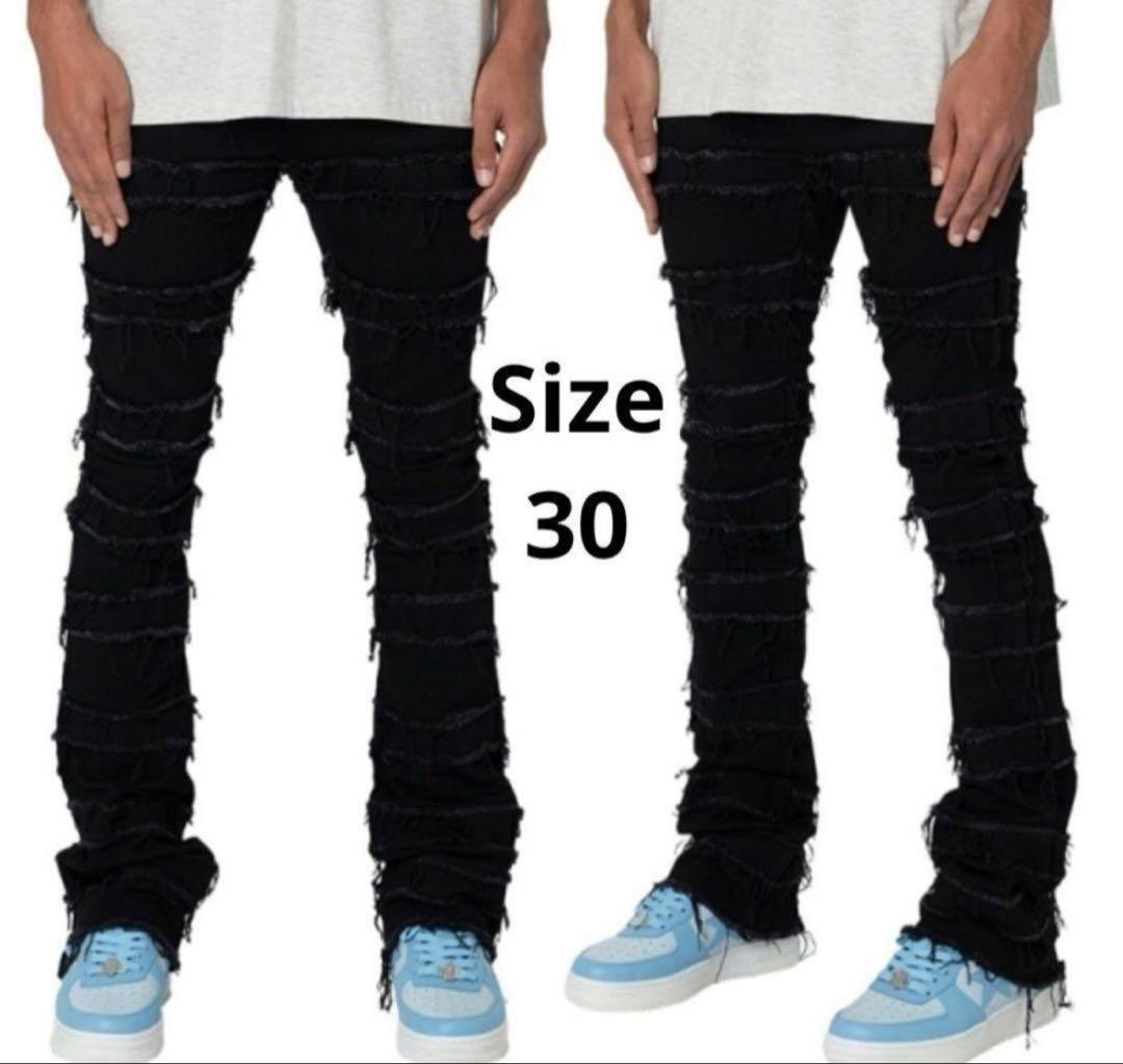 mnml ブラックスキニーデニム サイズ30