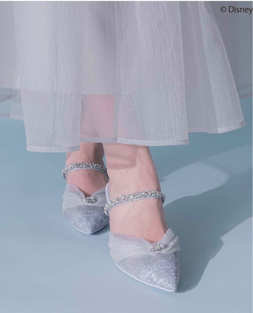 RANDA ディズニー“シンデレラ”ドレスアップミュール Mサイズ