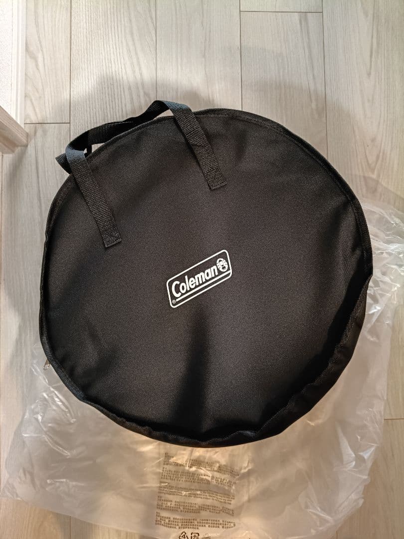 コールマン ファイヤーディスク ゴールド 円形 焚火台 シート付