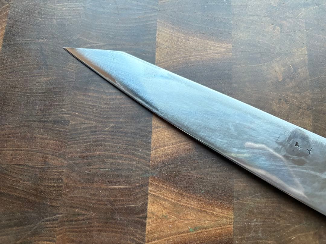正本　最上　切付　牛刀　220mm 7寸　包丁　全鋼　洋包丁