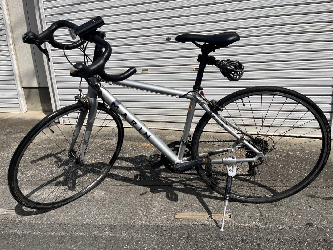 MARIN クロスバイク シルバー　ジャンク品