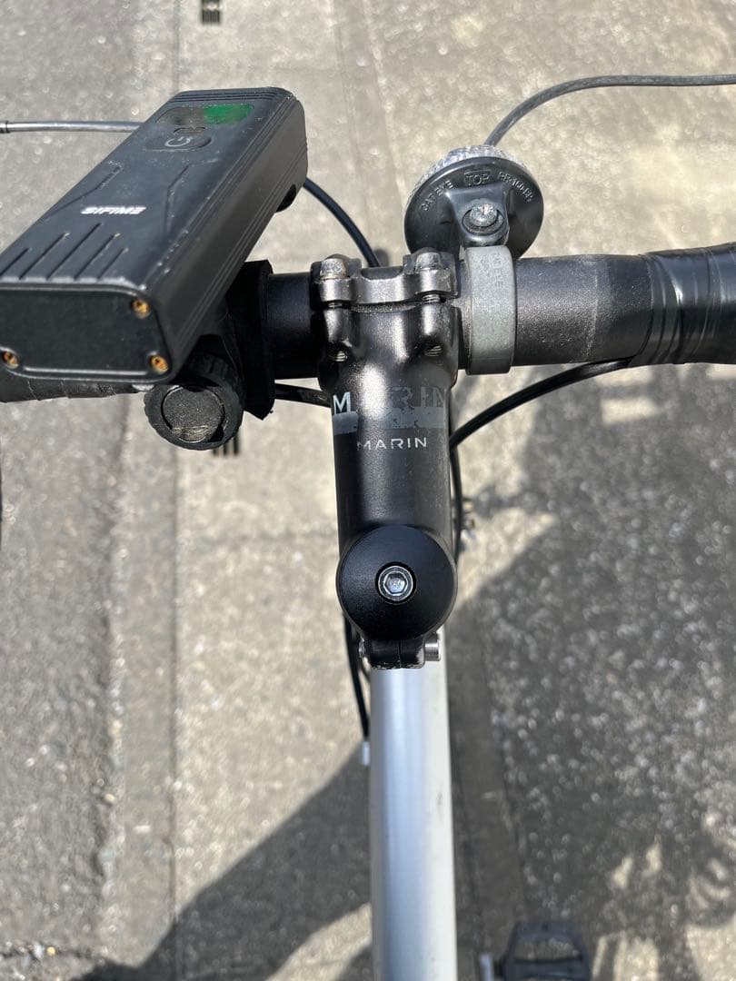 MARIN クロスバイク シルバー　ジャンク品