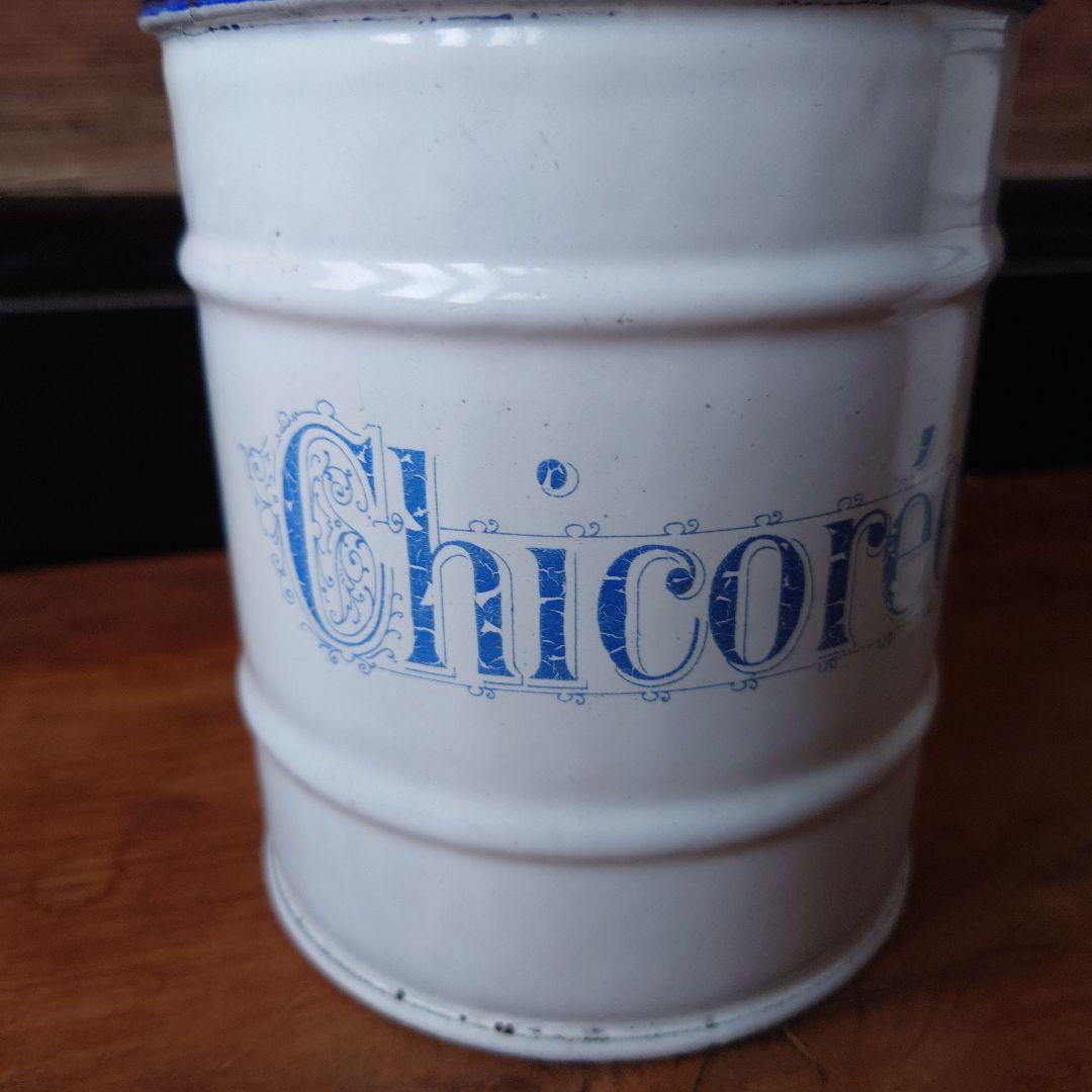 フランスアンティークChicoré Cafe キャニスター 2個セット