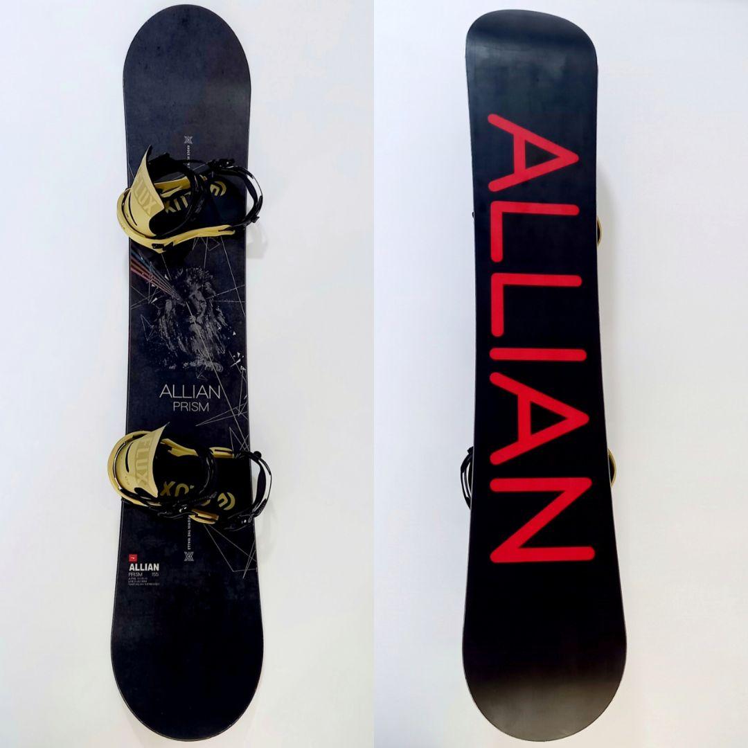 2点セットスノーボード ALLIAN PRISM 155 FLUX D/S