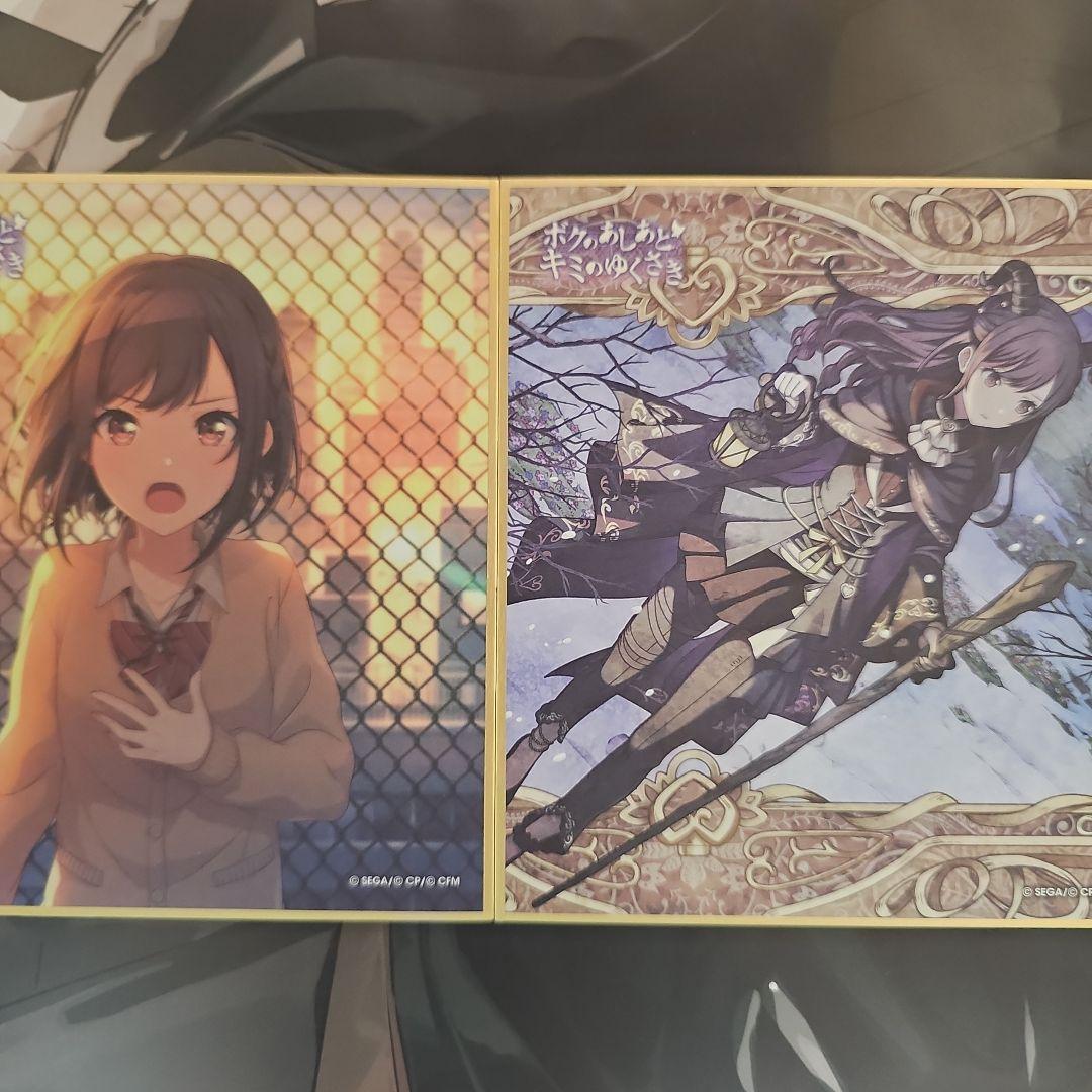 プロセカ　東雲絵名　色紙（おまけ付き・6ページに見本あり）