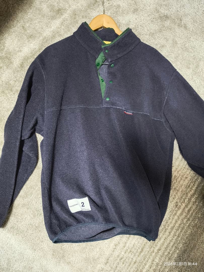 DESCENDANT HUMMING FLEECE Sサイズ2