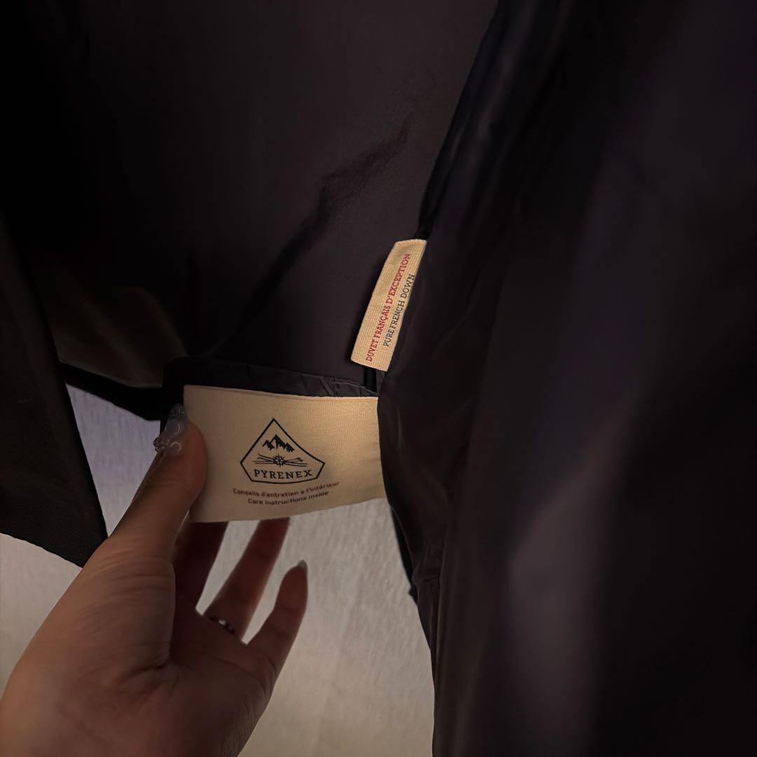 PYRENEX ネイビー ダウンジャケット JP M