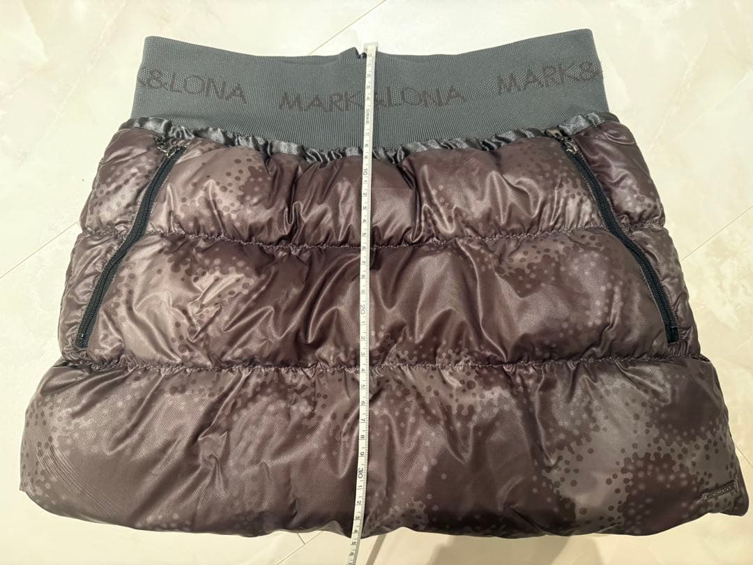 【美品】MARK & LONA ダウンベスト&スカート　セットアップ　Sサイズ