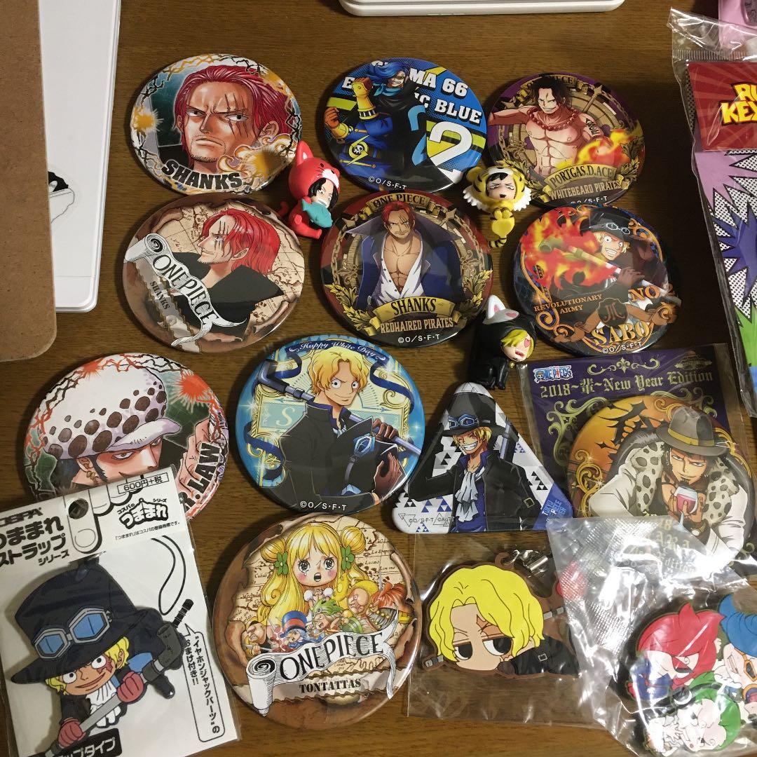 レア有り　ワンピース 缶バッジラバスト