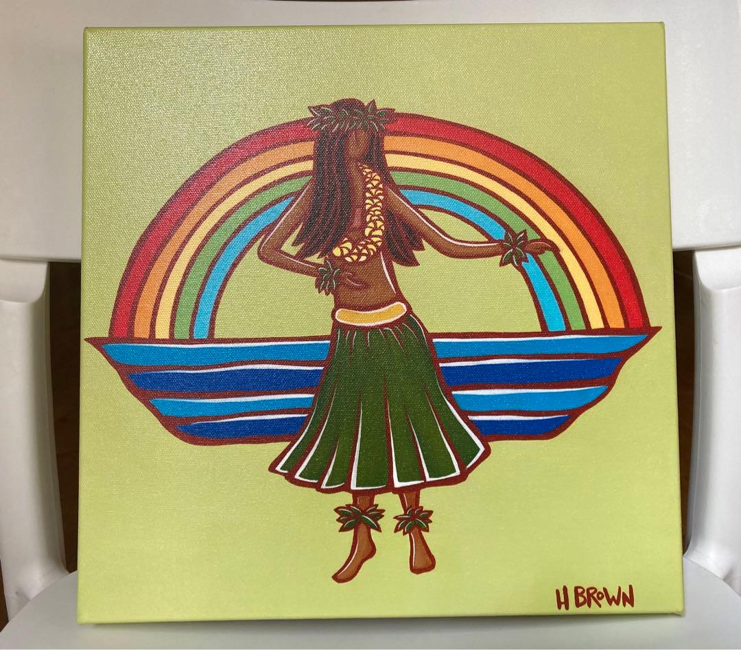 ヘザーブラウン【Hula】ジクレー フラガール　ハワイ