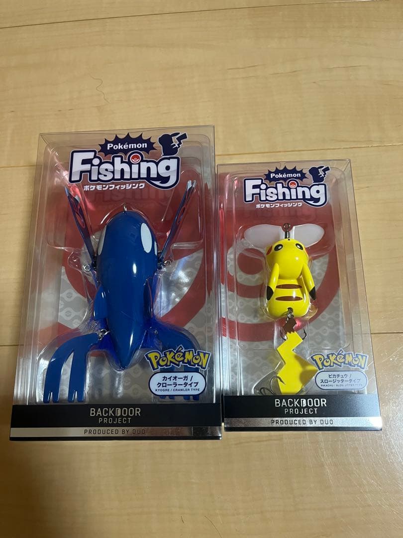 DUO ポケモンルアー　カイオーガ　ピカチュウセット