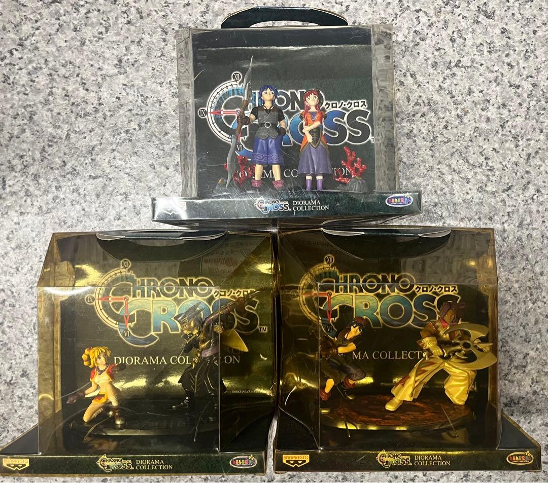 【未開封】クロノクロス ジオラマコレクション 全3種 フィギュア 非売品