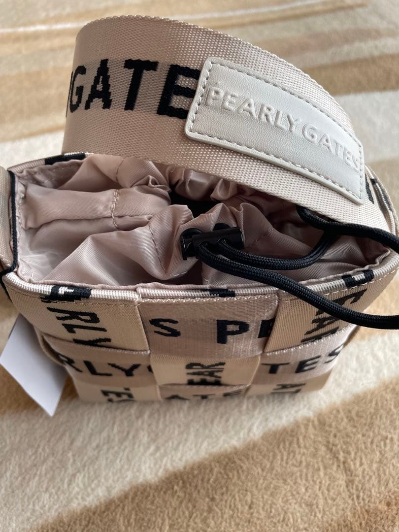 (新品)パーリーゲイツ　ロゴテープショルダーバック