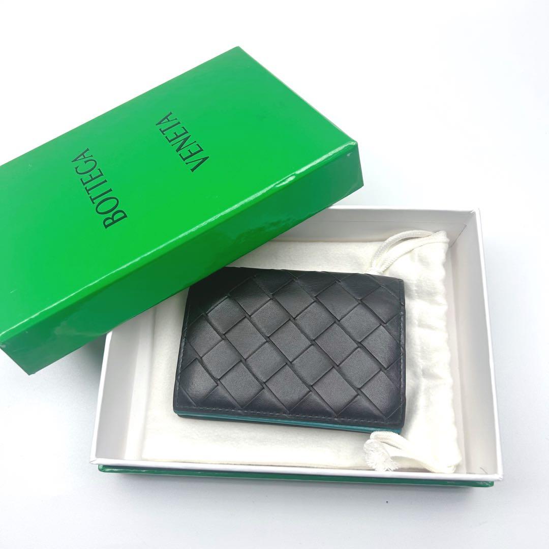 ★RFID搭載★BOTTEGA VENETA マキシ イントレチャート 名刺入れ