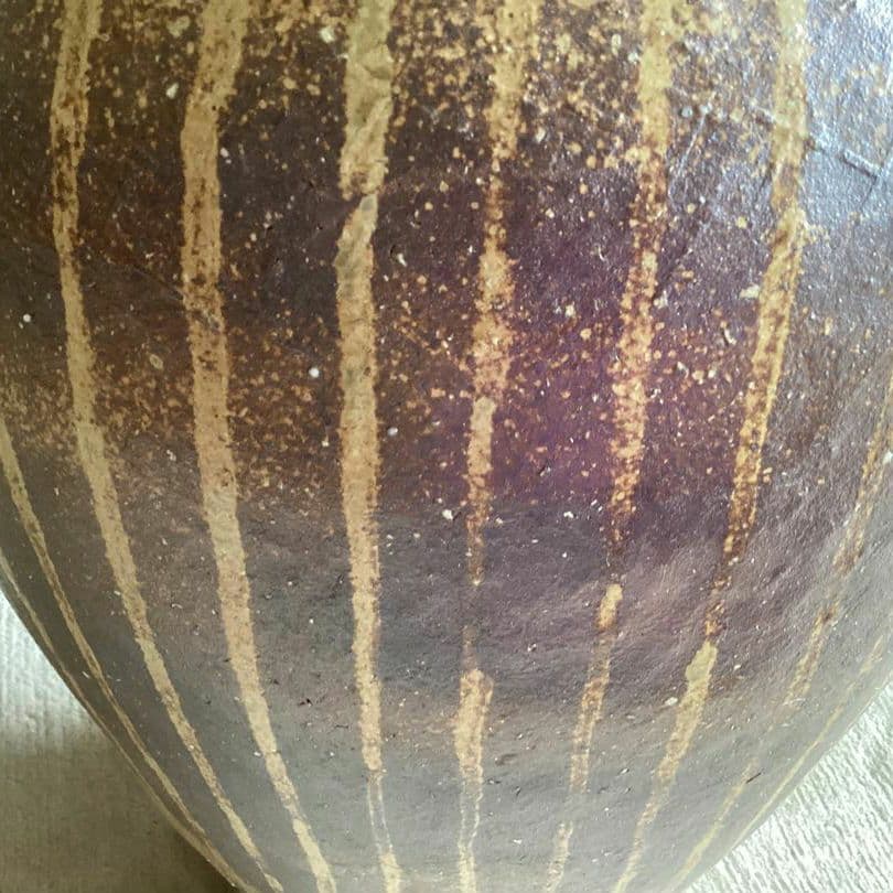 壺　傘立て 小鹿田焼 刷毛目　大分県日田市