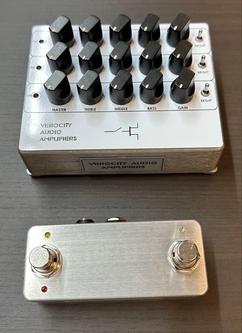 VEROCITY 3 PLUS-ES + 三 PLUS-FS フットスイッチ付