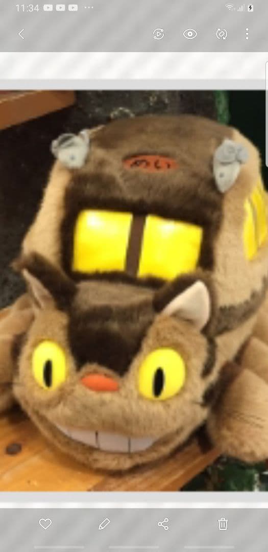 となりのトトロ猫バス新品未使用♪