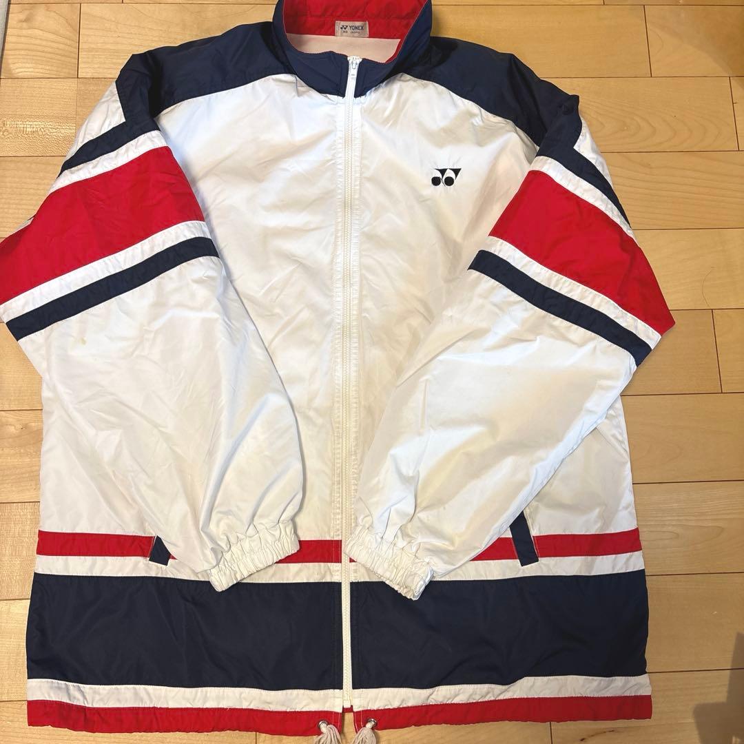 90s YONEX ヨネックスウィンドブレーカー　ジップアップジャケット大きい