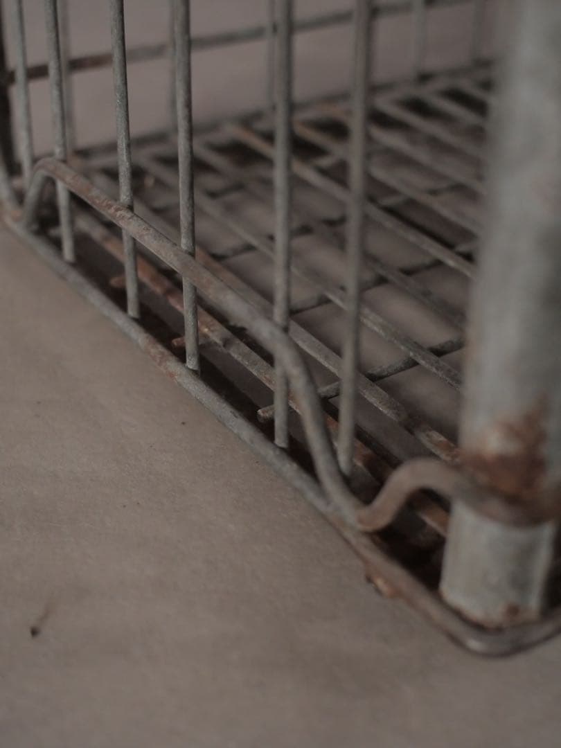 アメリカ製　アイアン　ビンテージ　収納　古家具　古道具　アンティーク　昭和レトロ