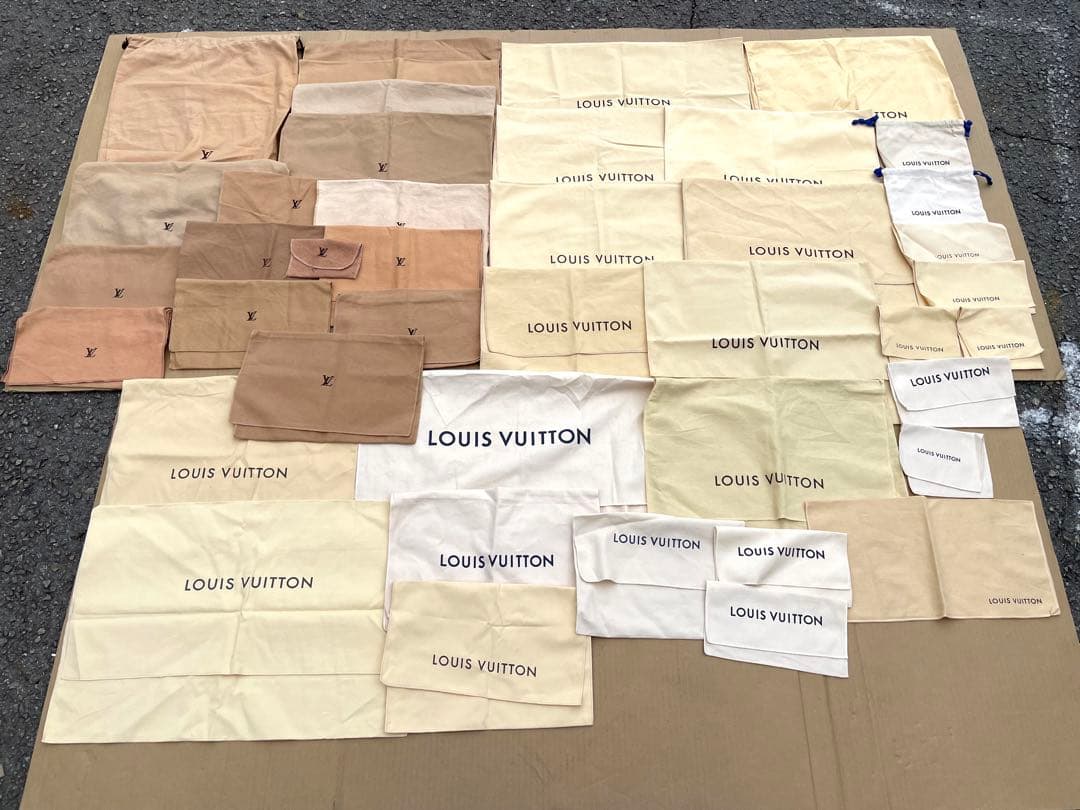 LOUIS VUITTON ルイヴィトン 保存袋 巾着 ロゴ 42枚