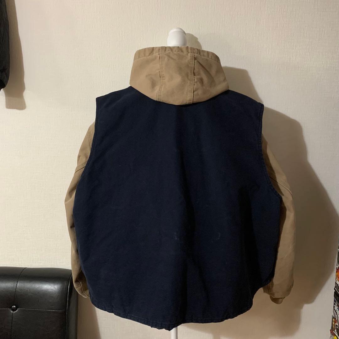 Carhartt ダック ベスト メキシコ製 キルティング Mexico