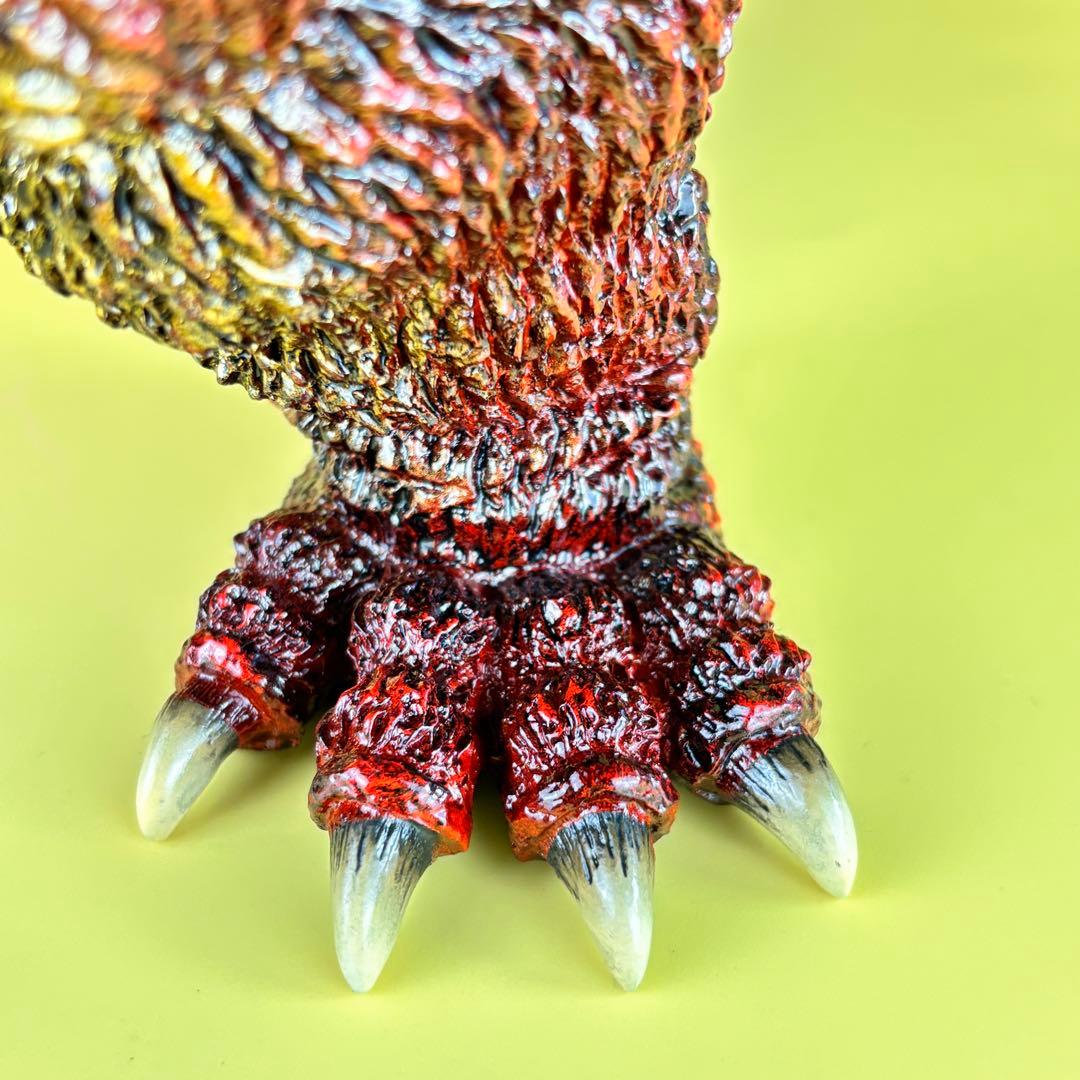 東宝30ｃｍシリーズ ラストシーン ゴジラ カスタム　赤・金　後藤 彩色所