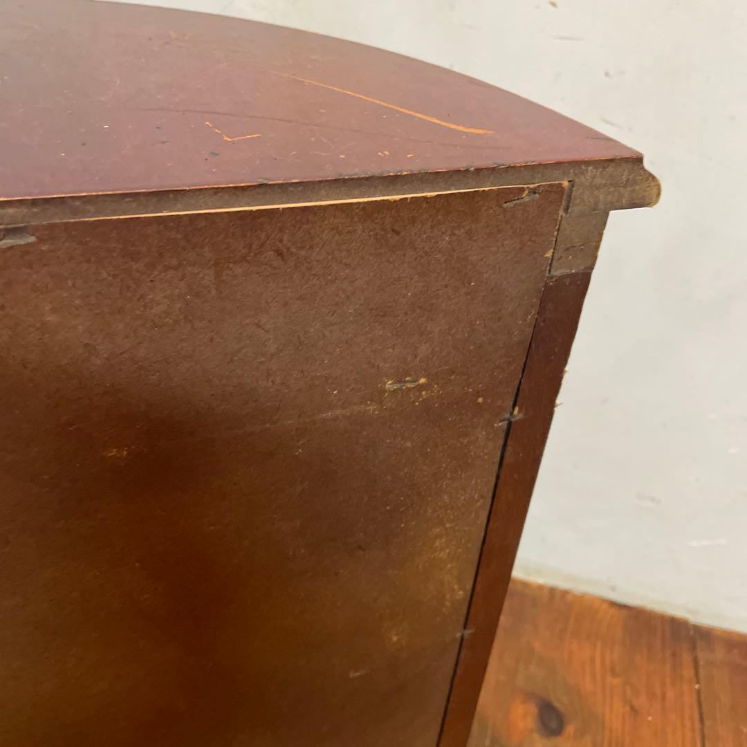 美品　木製　ヴィンテージ　チェスト　棚　アクセサリー　小物　当時物