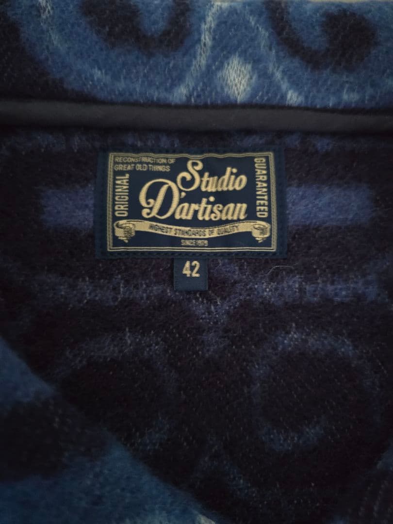 【新品未使用品】45thアイヌブランケットベスト【SP-105】