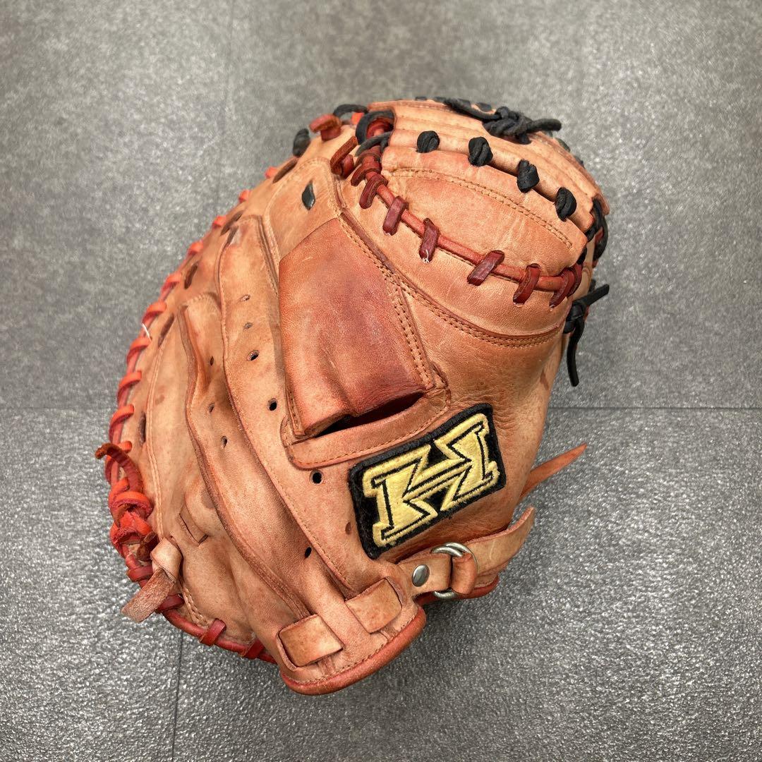 【美品】Hi-Gold ハイゴールド　軟式野球　キャッチャーミット　Hワッペン