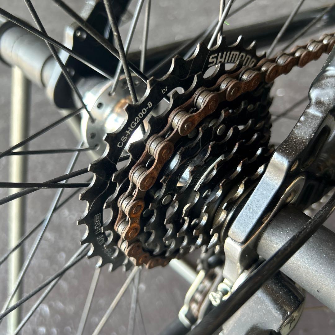 No.37MERIDA 44601D EK85ロードバイク24段変速整備済