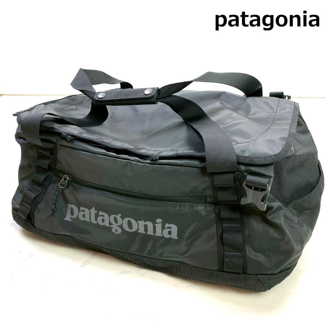 美品★パタゴニア ブラックホール・ダッフル 40L ブラック 2way