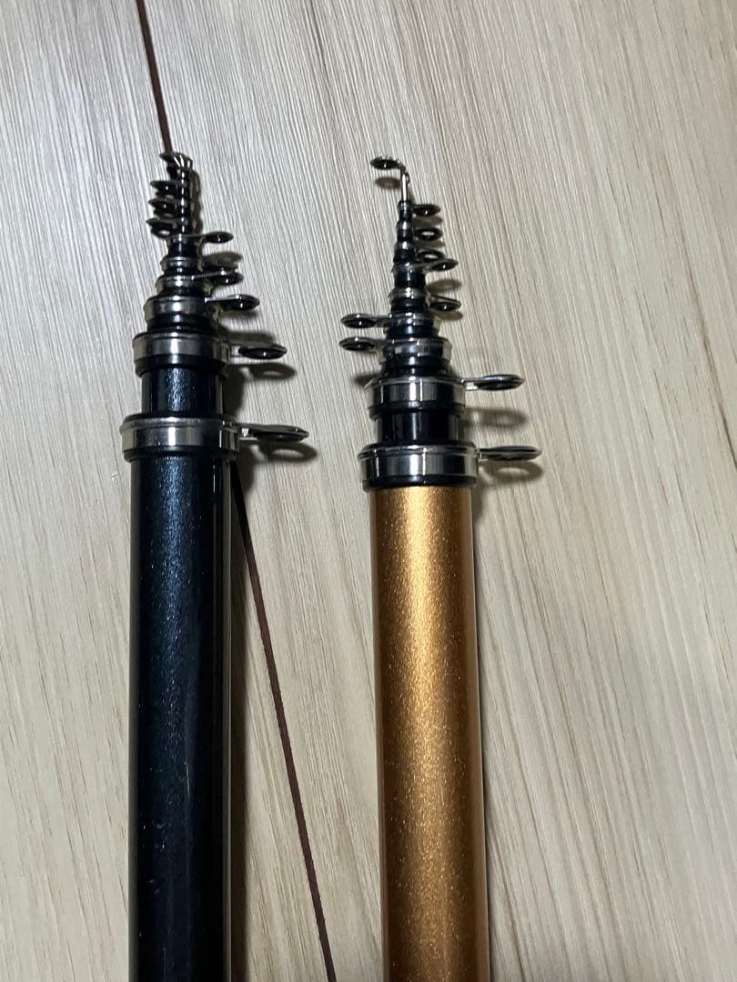 5.3m磯竿2本セットリバティークラブ磯風1.5-53ランドメイト2-530