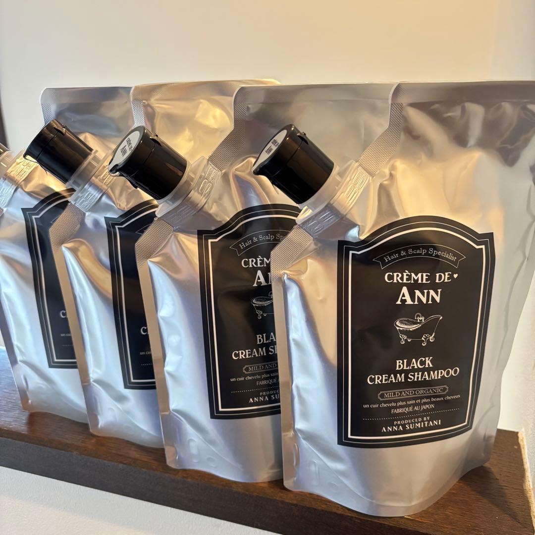 増量 400g クレムドアン ブラッククリームシャンプー 4個セット