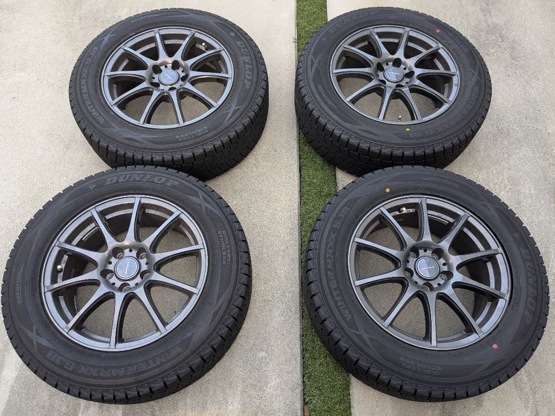 N*7様 [美品] 225/65R17 ダンロップ WINTERMAX スタッド