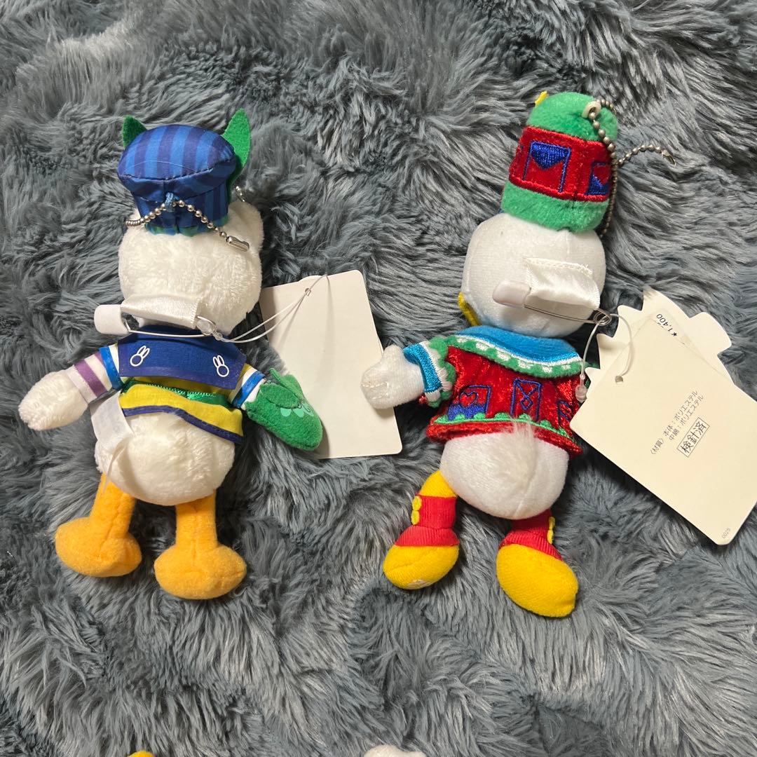 レア 廃盤 13個セット ディズニー ドナルド ぬいぐるみバッジ まとめ売り