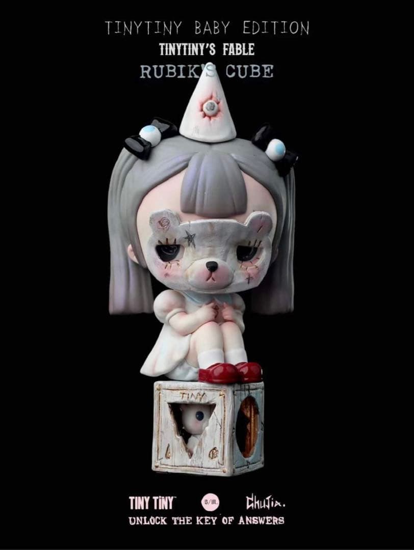 【北京PTS2025限定】TINYTINY Rubik's Cubeフィギュア