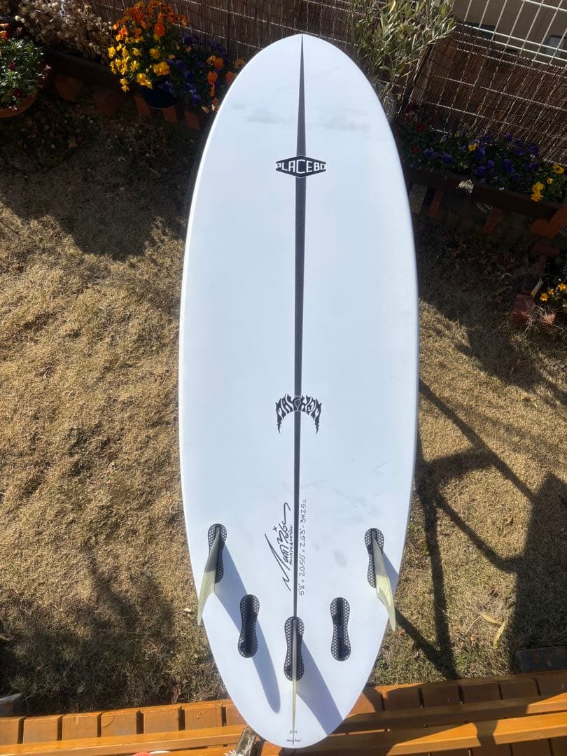 PLACEBO RNR プレセボラウンドノーズラウンド 5'8\"極美品　湘南手渡