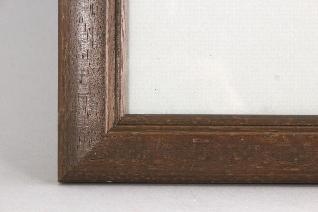 No5302 額装　版画　中国　八大山人　蝉図　水印版画　箱付　唐物　送料無料